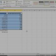 How To Create A Table In Excel 2010