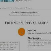 Using RSSifyMe Builder To Build Websites With Dynamicly Updated Content