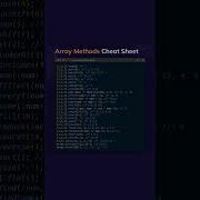 Javascript Array Methods Learn Javascript Array Method Javascript Tutorial For Beginners Shorts