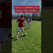 2 TIPS TO DEFEND LIKE VIRGIL VAN DIJK Soccer Football Fussball Tutorial Foryou Psg Messi