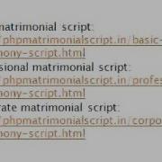 Best PHP Matrimonial Script Matrimonial Script