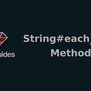 Iterate Over String Characters In Ruby