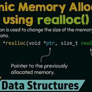 Dynamic Memory Allocation Using Realloc