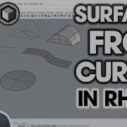 How To Create SURFACES From Curves And Edges In Rhino