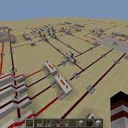Minecraft 4 Bit BCD To 7 Segment Display Decoder