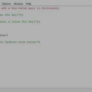 Python Program To Add A Key Value Pair To Dictionary