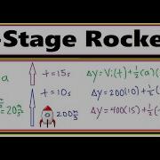 2 Stage Rocket Problem Solved With Kinematics