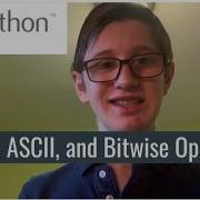 Python Tutorial 9 Import ASCII And Bitwise Operators