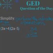 GED Math Multiplying Binomials 1 9 Exp 1