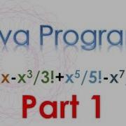 75 Java Series Sine Part 1