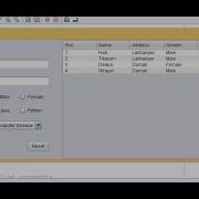 Display Data From SQL Database Into Jtable In Java