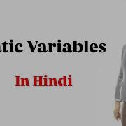 Understanding Static Variables In Java Hindi For Beginners