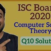 ISC Class 12 Computer Science Boards Theory 2020 Q10 Implement A Circular Queue In Java