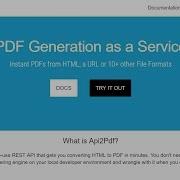Generate PDFs From NET With Api2Pdf Com