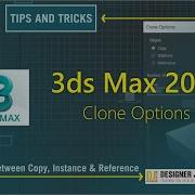 3DS Max 2021 Class 6 Clone Options Difference Between Copy Instance And Reference In 3ds Max