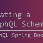 GraphQL Spring Boot 7 Creating A GraphQL Schema