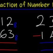 How To Subtract Non Decimal Numerals Subtraction Of Number Bases