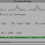 List Differences In Prolog