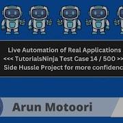 Live Automation Of Real Projects Using Selenium Java Part 14 TC RF 013