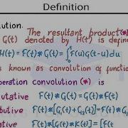 Convolution Definition Maths For Graduates