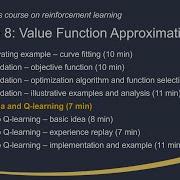 L8 Аппроксимация функции ценности P5 Sarsa и Q Learning Математические основы обучения с под