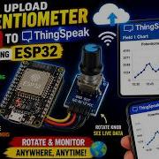 ESP32 Analog Sensor Project With ThingSpeak
