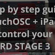 Step By Step How To Control Your NORD STAGE 3 With TouchOSC On IPad