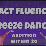 Fact Fluency Freeze Dance Addition Within 20 Grade 1 2 Math Skills