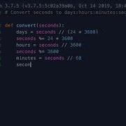 Convert Seconds To Days Hours Minutes Seconds