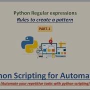 Complete Python Scripting For Automattion Basics For Pattern Creation