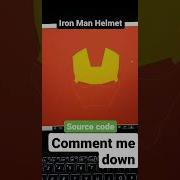 Draw Iron Man Helmet Using Python Programming MR ProgHammer