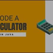 Code A Calculator Application In Java