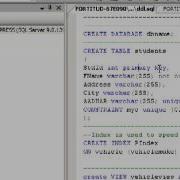 Create Database And Table In Sql Server 2005 2008 2012