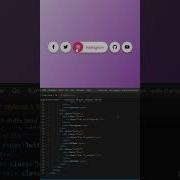 Social Media Buttons With Tooltip On Hover In Html Css Shorts Coding