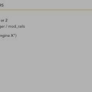 Web Server Ruby On Rail 4