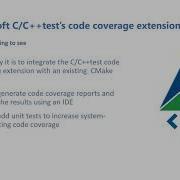 Расширение Parasoft для анализа покрытия кода для CMake
