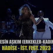 Hadise Nerdesin Aşkım Kadınlar Ve Erkekler Yarışı İstanbul Festivali 2023