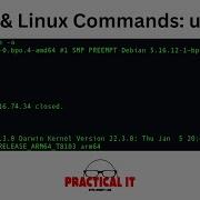 UNIX And Linux Commands Explained The Uname Command