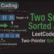 LeetCode 167 Two Sum II Master The Two Pointer Technique Dsa Coding Twopointers Interview