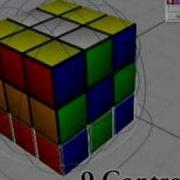 Maya MEL Script Apply For Controlling Rubik S Cube