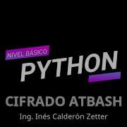 Python Básico Cifrado De Atbash