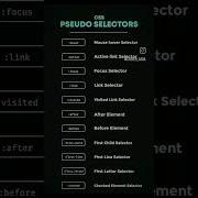 Pseudo Selector A Guide To Pseudo Selectors Css3 Shorts Selectors