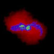 GADGET2 Simulation 2 Galaxies V1