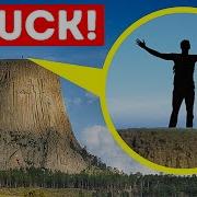 Parachutist Dared To Jump On Devils Tower But Later Regretted