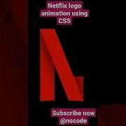 Netflix Logo CSS Animation Css Netflix Cssanimation Csstutorial