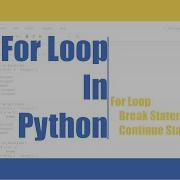 Python Tutorial 12 For Loop In Python Python For Beginners Learnerea