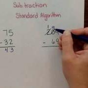 Subtraction Standard Algorithm