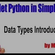 Python Tutorial Data Types Introduction By Durga Sir
