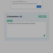 How To Create Character Counter Using HTML CSS Javascript