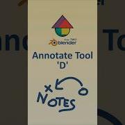 Annotation Tool D Blender Tutorial Beginner B3d Shorts